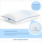 Cooling Memory Foam Bed Pillow