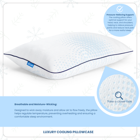 Cooling Memory Foam Bed Pillow