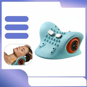 Back Shoulder and Neck Massager Relaxer Cervical Shiatsu Massage Pillow