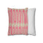 Seasonal Pink Home Decor Spun Polyester Square Pillowcase