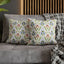 Spring Flower Pattern Square Pillowcase