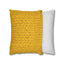 Yellow Stripe Square Pillowcase - OJUANS