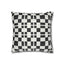 Black and White Minimalist Square Pillowcase - OJUANS