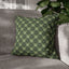 Green Tartan Pattern Pillowcase