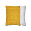 Yellow Stripe Square Pillowcase - OJUANS