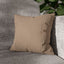 Neutral Lined Square Pillowcase