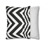 Black and White Stripe Square Pillowcase - OJUANS