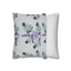 Lavender Purple Sage Green Floral Pillowcase - Spring Home Decor Accent - OJUANS