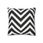 Black and White Stripe Square Pillowcase - OJUANS