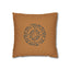 Brown Nordic Rune Pillowcase - OJUANS