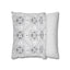 Abstract Vectorel Pattern Square Pillowcase