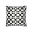 Black and White Minimalist Square Pillowcase - OJUANS