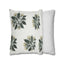 Botanical Spring Datura Flowers & Belladonna Leaves Throw Pillowcase - OJUANS