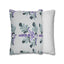 Lavender Purple Sage Green Floral Pillowcase - Spring Home Decor Accent - OJUANS