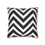 Black and White Stripe Square Pillowcase - OJUANS