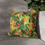 Floral Pattern Throw Pillow Cover