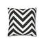 Black and White Stripe Square Pillowcase - OJUANS