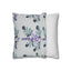 Lavender Purple Sage Green Floral Pillowcase - Spring Home Decor Accent - OJUANS