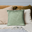 Light Green Velvet Pillow Cover - OJUANS