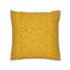 Yellow Stripe Square Pillowcase - OJUANS