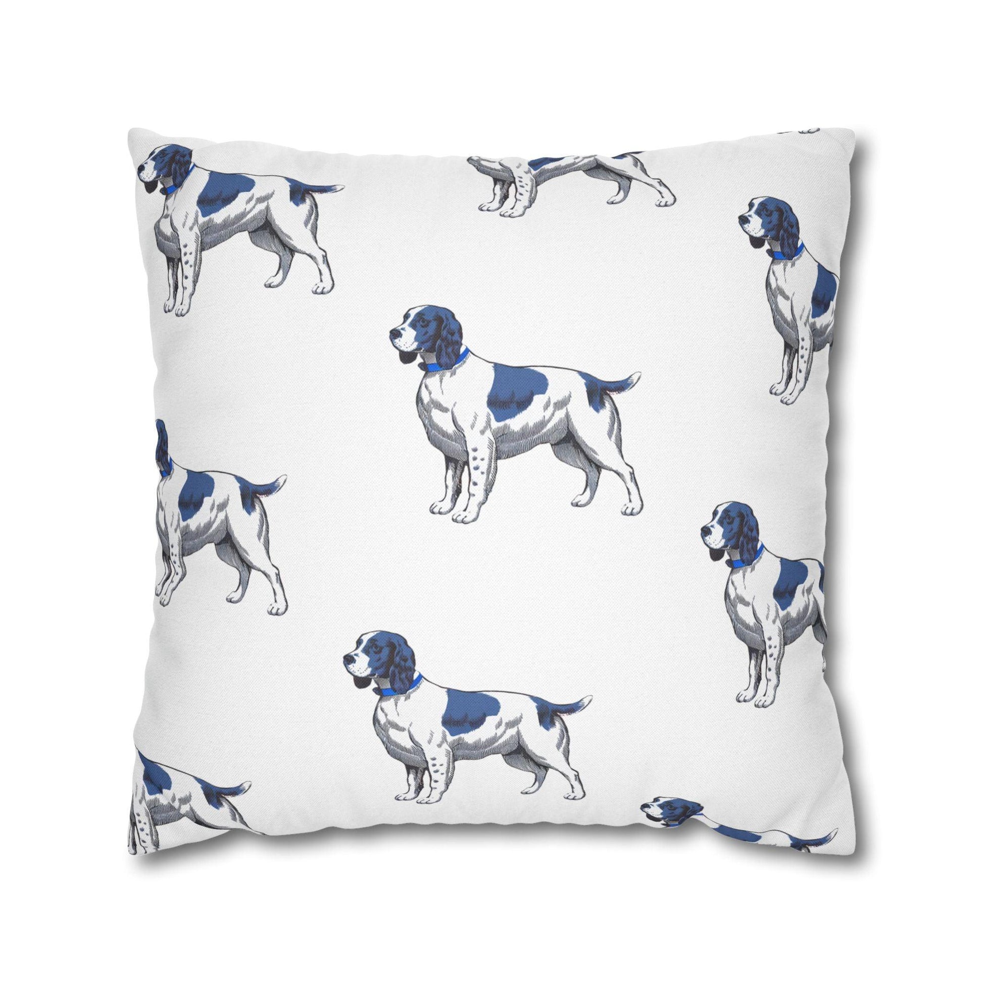 Dog Lover's Springer Spaniel Pillow Cover - OJUANS