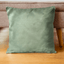 Light Green Velvet Pillow Cover - OJUANS