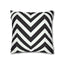 Black and White Stripe Square Pillowcase - OJUANS