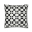 Black and White Minimalist Square Pillowcase - OJUANS