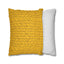 Yellow Stripe Square Pillowcase - OJUANS