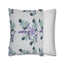 Lavender Purple Sage Green Floral Pillowcase - Spring Home Decor Accent - OJUANS