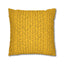 Yellow Stripe Square Pillowcase - OJUANS