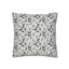 Floral Datura & Belladonna Spring Decor Pillow - OJUANS