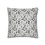 Floral Datura & Belladonna Spring Decor Pillow - OJUANS