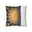 Central Sun Pattern Decorative Pillowcase