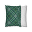 Green Tartan Pattern Pillowcase