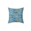 Retro Airplane Baby Room Decor Square Pillow - OJUANS