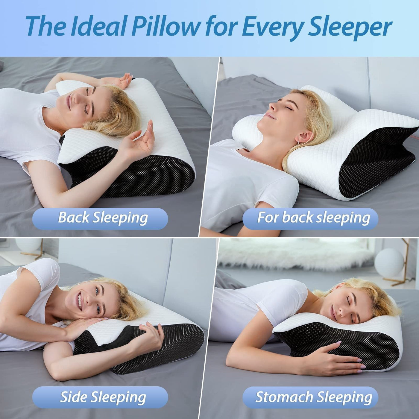 Cervical Neck Pillow for Pain Relief
