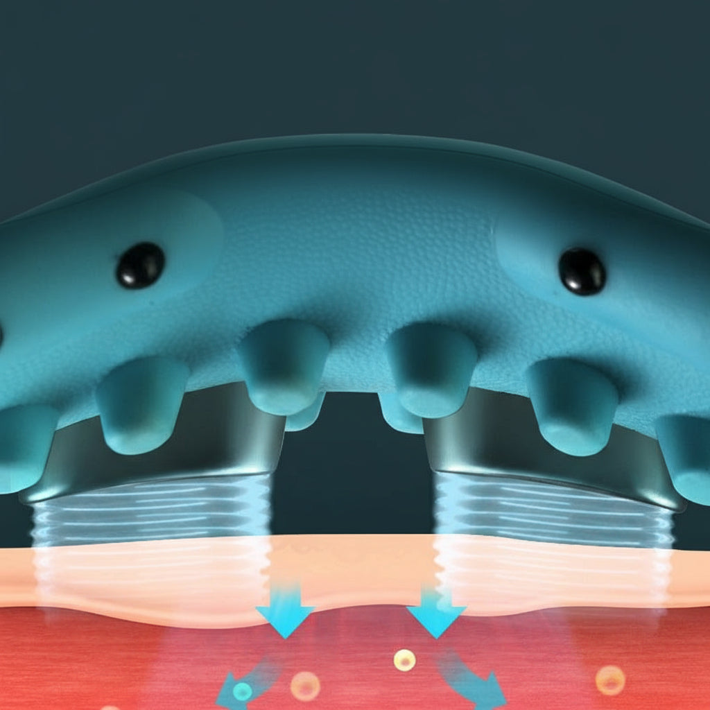 Back Shoulder and Neck Massager Relaxer Cervical Shiatsu Massage Pillow