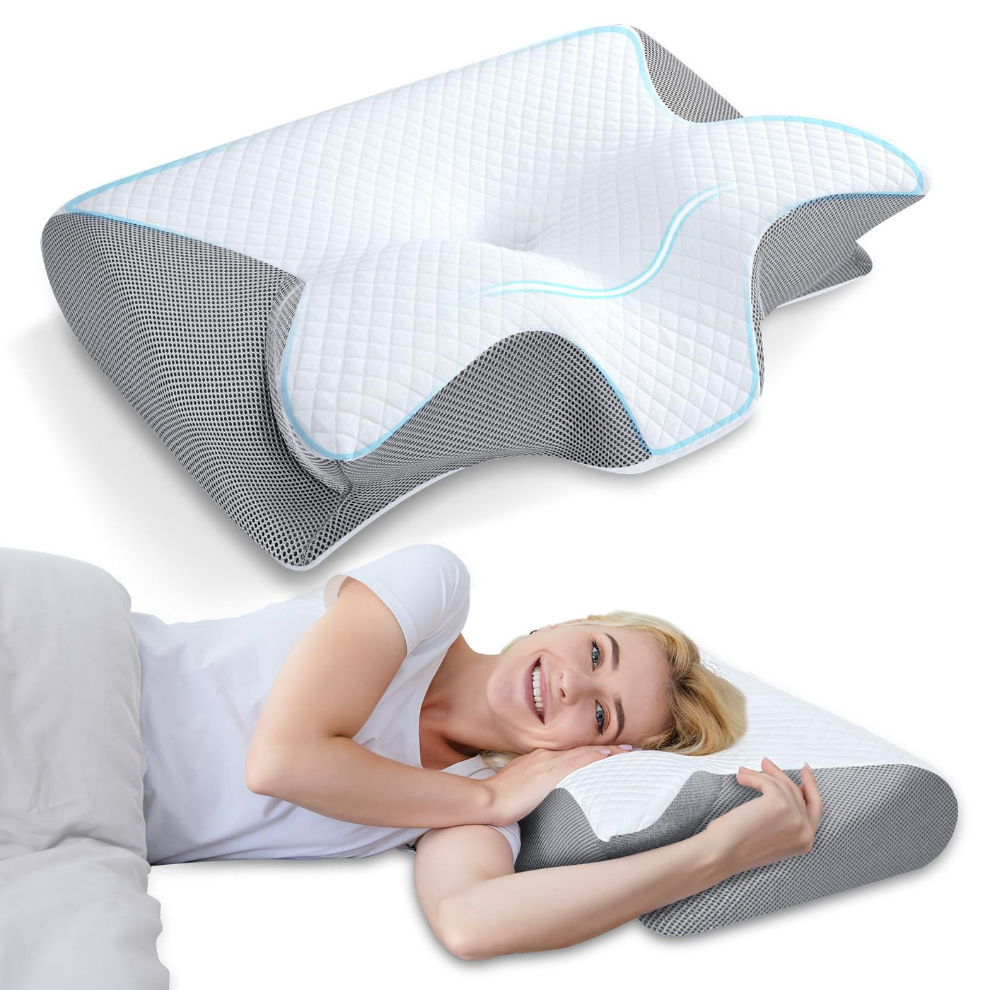 Cervical Neck Pillow for Pain Relief