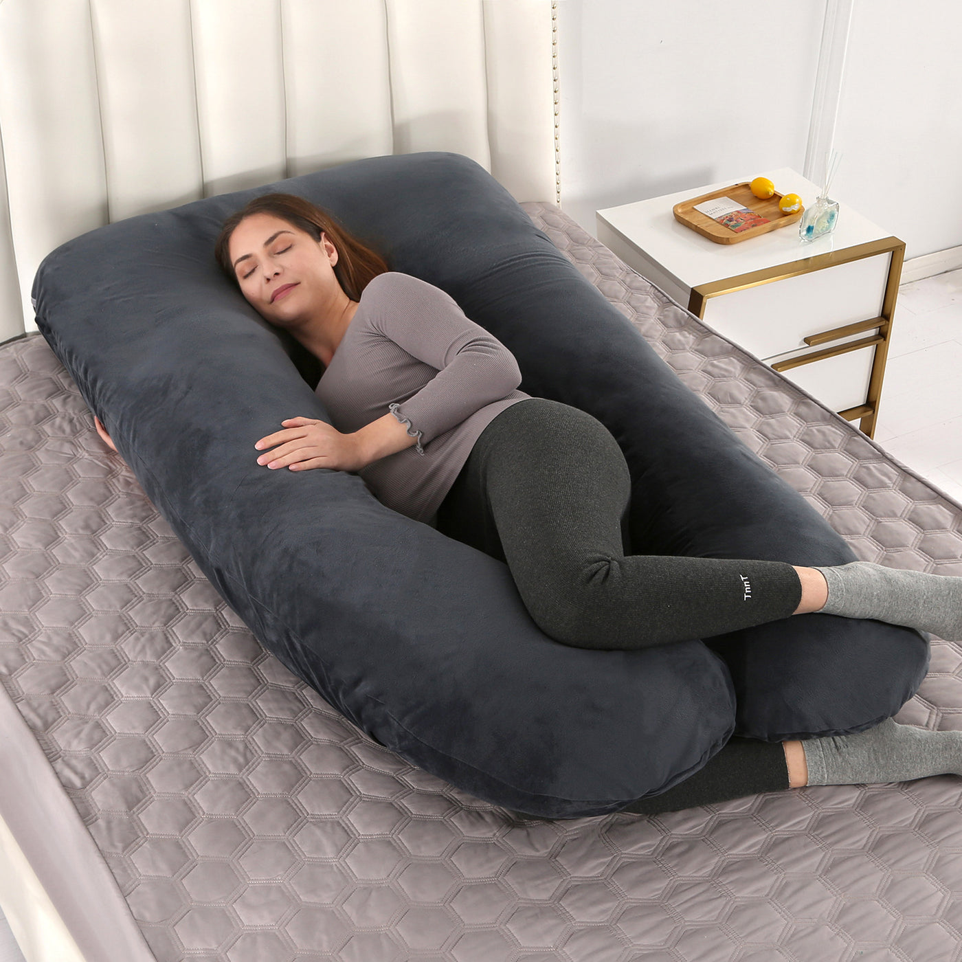 Maternity Removable and Washable U-shaped Pillow