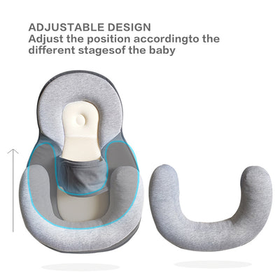 Portable and Removable Baby Anti-Spitting Ramp Pillow