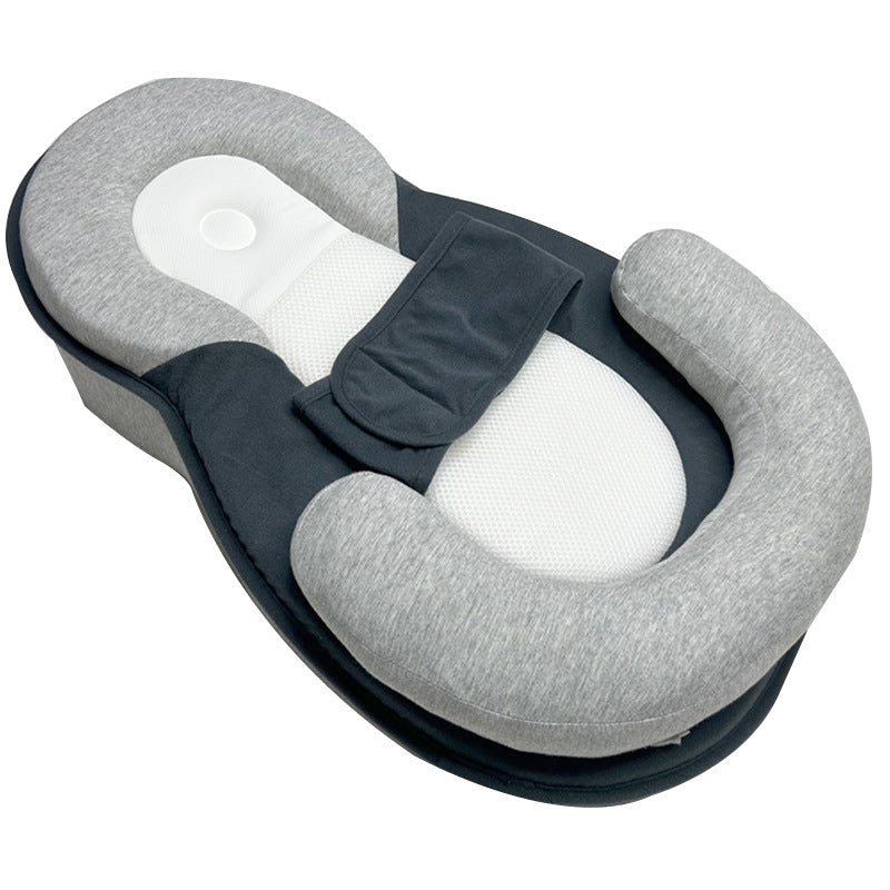 Portable and Removable Baby Anti-Spitting Ramp Pillow