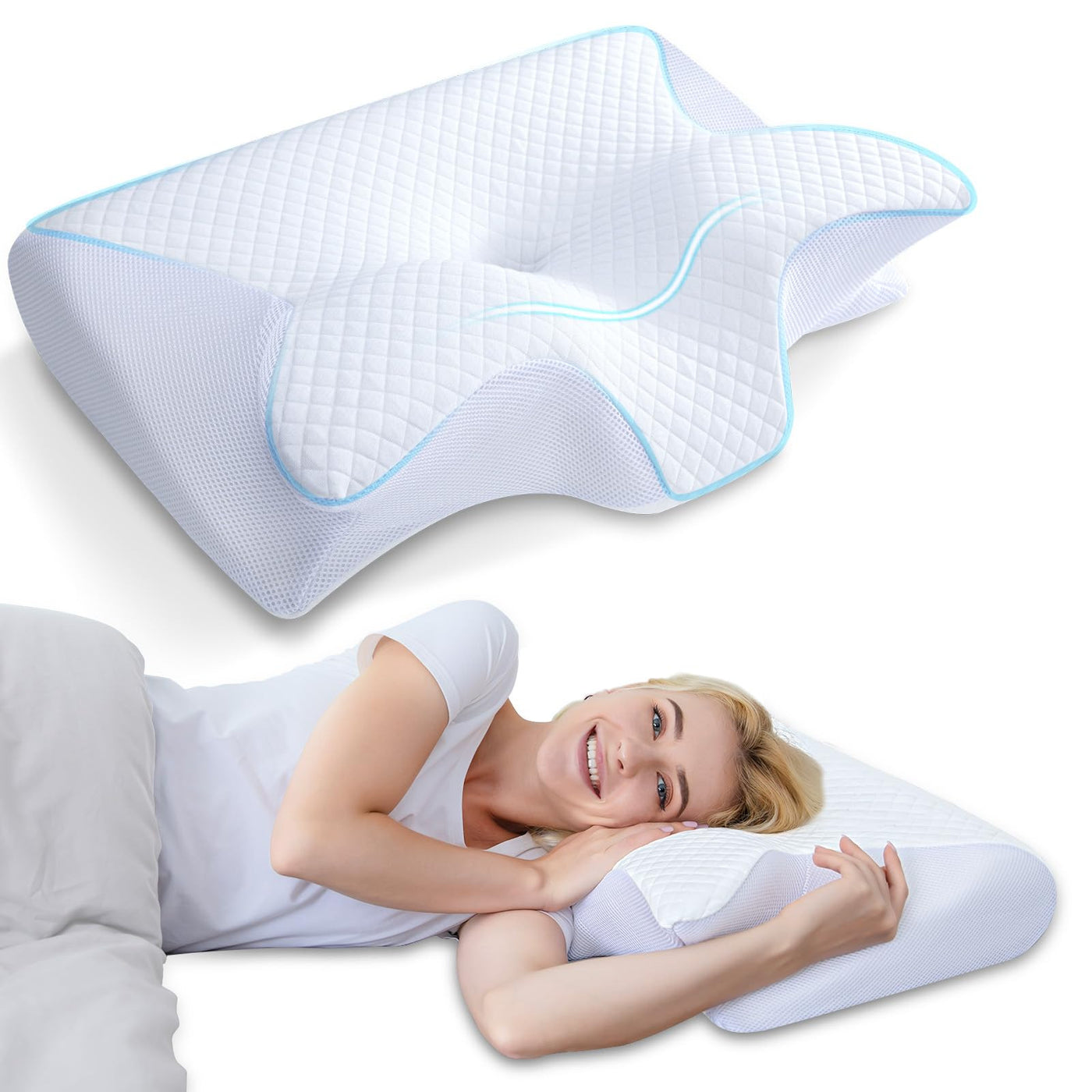 Cervical Neck Pillow for Pain Relief